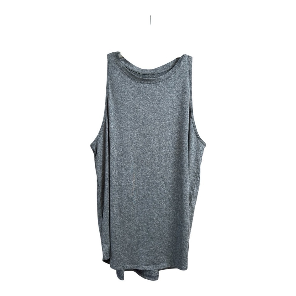 IcyZone Women's Muscle Top - Gray, XL